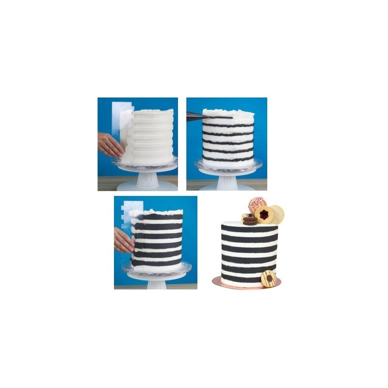 Skrobka do ozdobnych boków tortów 25cm SPW2