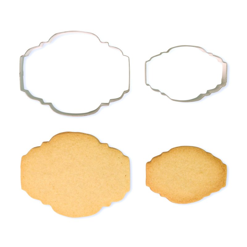 Wykrawaczki metalowe plakietki/etykiety FM622