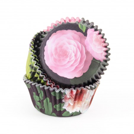 Papilotki do cupcakes 3 wzory w opk. - 50xh30mm - 60 sztuk - PAP908