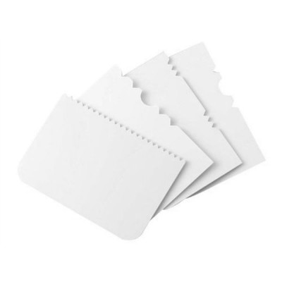 Skrobki do ozdobnych boków tortów 10cm 4 szt. SPB