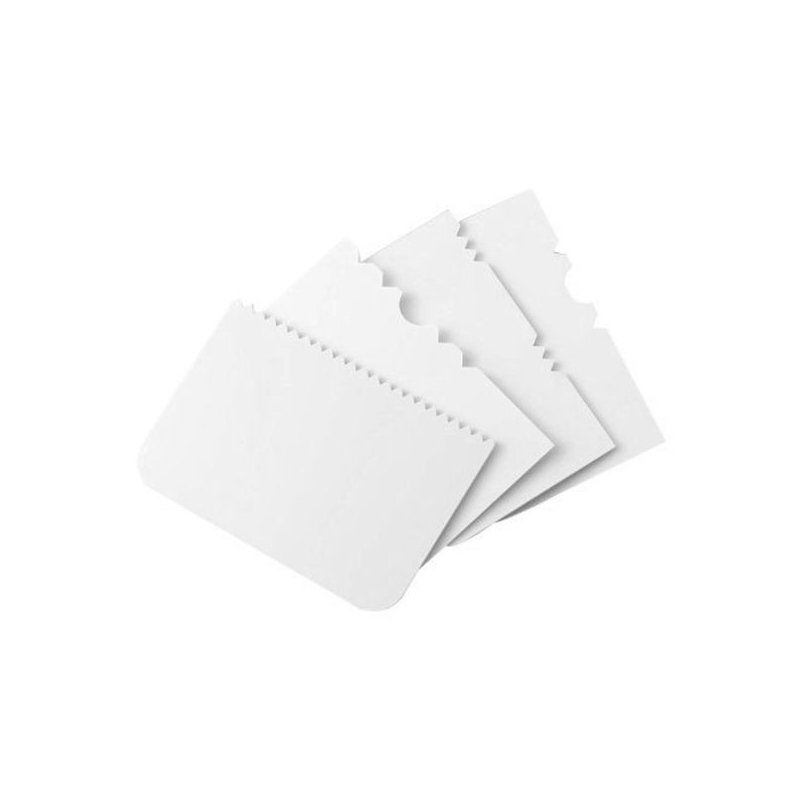 Skrobki do ozdobnych boków tortów 10cm 4 szt. SPB