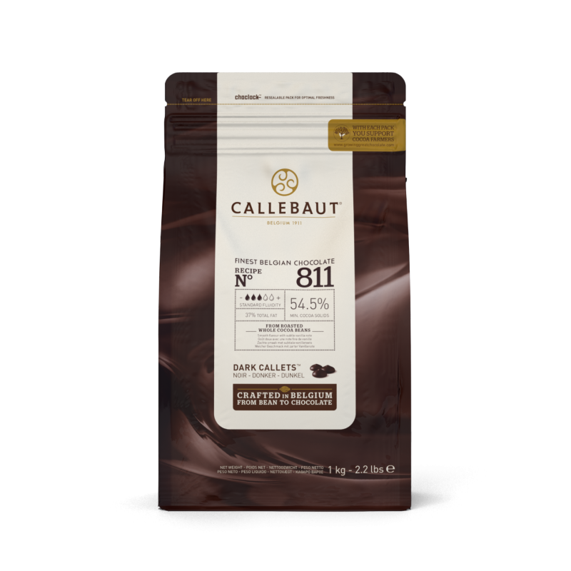 Czekolada ciemna 54,5% CALLEBAUT - 1kg - CALL811