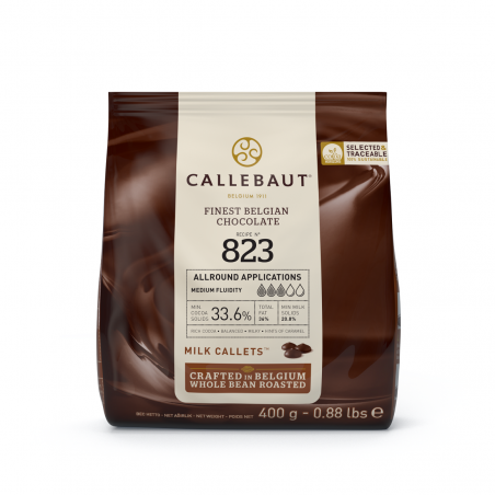 Czekolada mleczna CALLEBAUT - 400g - CALL823 400