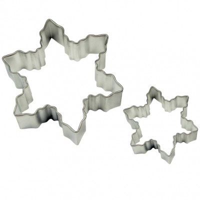 Wykrawaczka metalowa - ŚNIEŻYNKI- 77 i 43mm - WM600