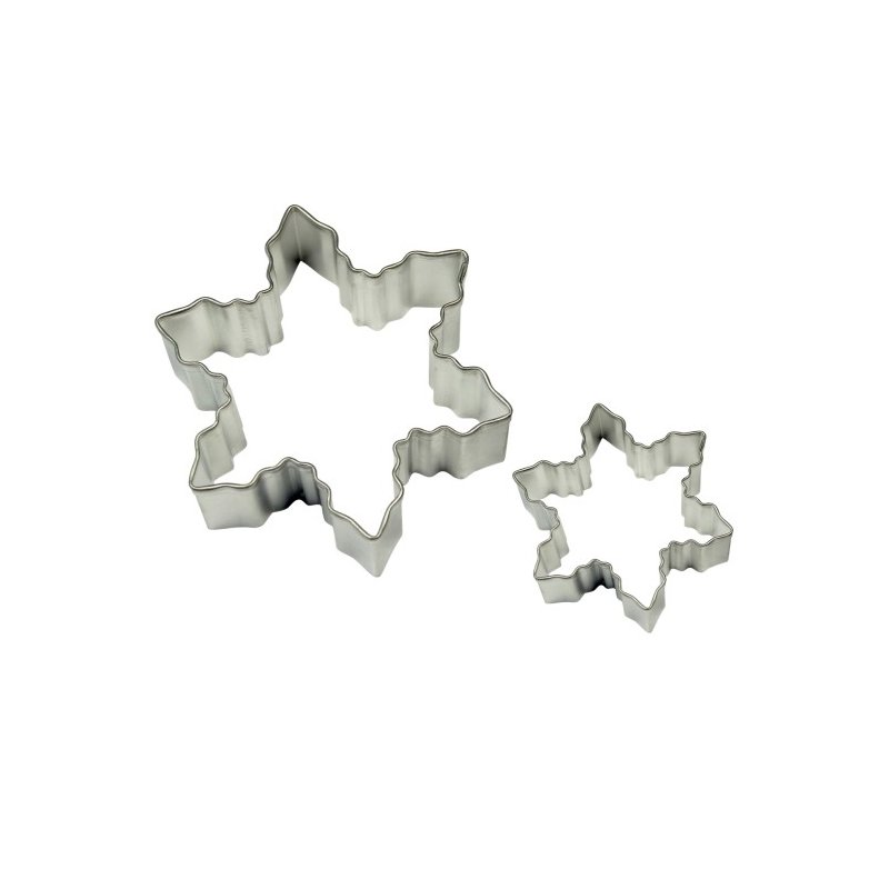 Wykrawaczka metalowa - ŚNIEŻYNKI- 77 i 43mm - WM600