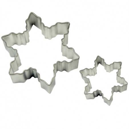 Wykrawaczka metalowa - ŚNIEŻYNKI- 77 i 43mm - WM600