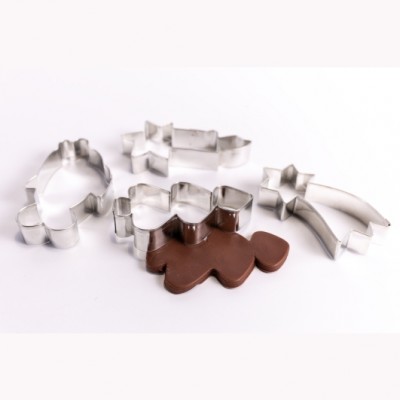 Wykrawaczka metalowa - ZESTAW - 4szt.- 60mm - WM538