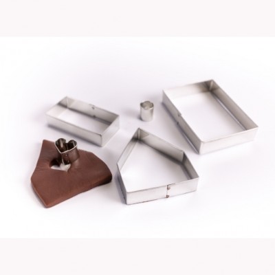 Wykrawaczka metalowa - DOMEK - 75X50mm- WM552