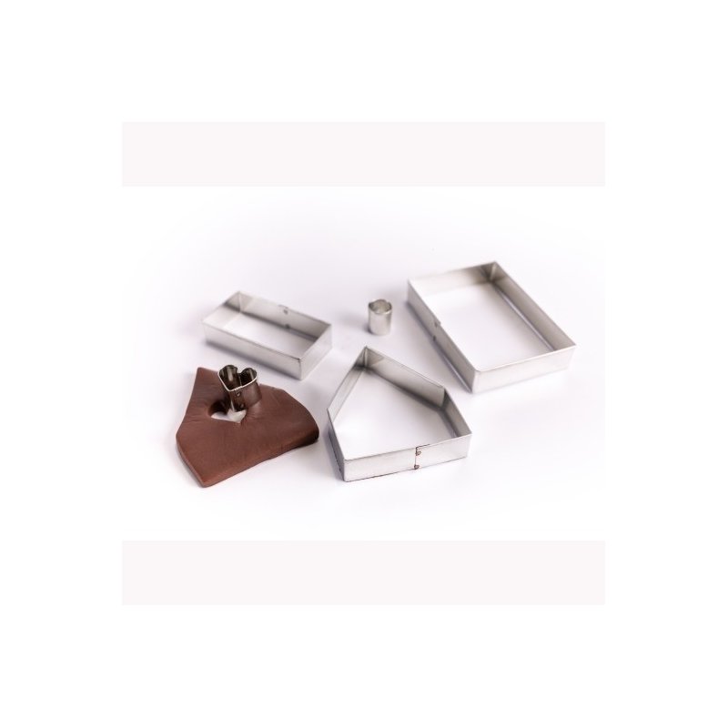 Wykrawaczka metalowa - DOMEK - 75X50mm- WM552