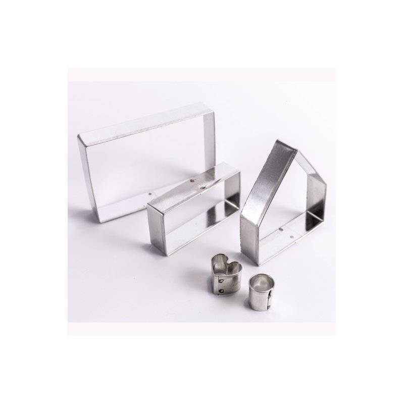 Wykrawaczka metalowa - DOMEK - 75X50mm- WM552