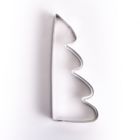Wykrawaczka metalowa - POŁOWA CHOINKI-110X50mm- WM804