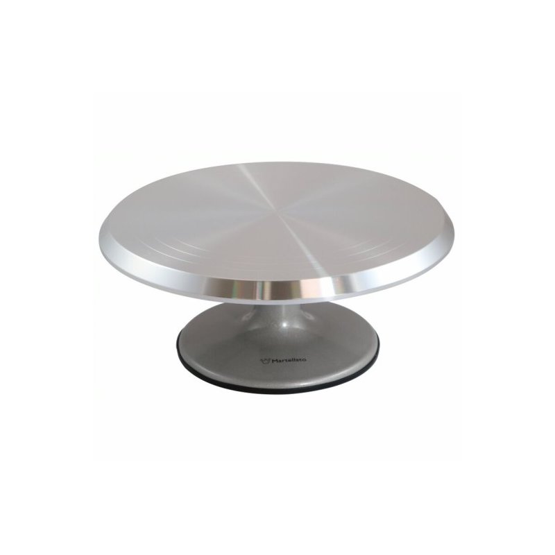 Talerz obrotowy na nóżce - metalowy 29 cm -TO5