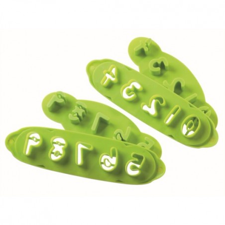 Wykrawaczki plastikowe cyferki rozmiar 35mm ANGWP89