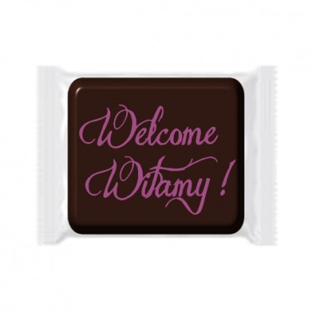Mini czekoladki''Welcome Witamy!''-40x45mm-70szt.- CPGC5