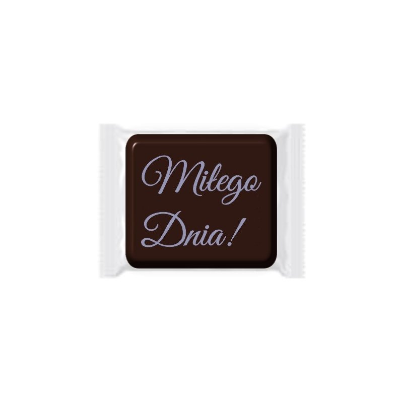 Mini czekoladki''Miłego Dnia!''-40x45mm-70szt.- CPGC11