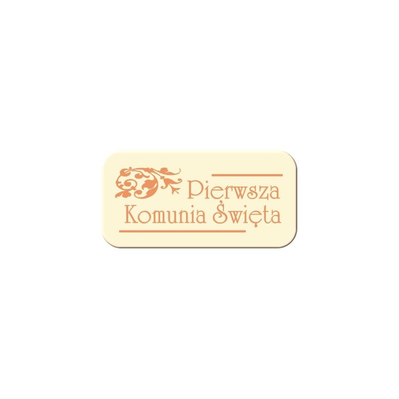 Prostokąt 50x25mm - 80 szt. w opk. - DCN109