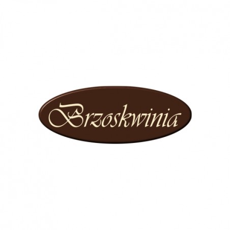 Brzoskwiniowy - owal 45 mm  -100 szt. w opk. DCNT