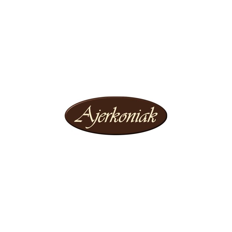Ajerkoniak - owal 45 mm - 100 szt. w opk. DCNT