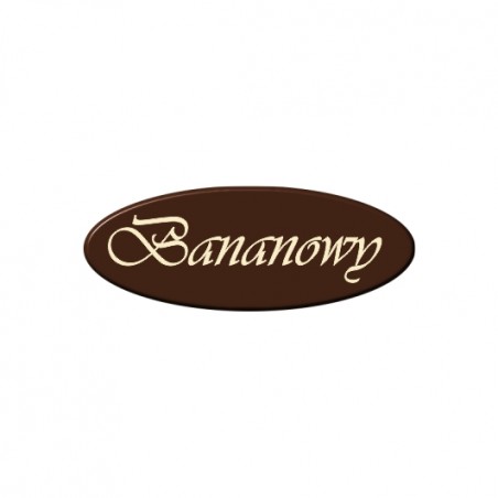 Bananowy - owal 45 mm - 100 szt. w opk. DCNT