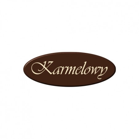 Karmelowy - owal 45 mm - 100 szt. w opk. - DCNT