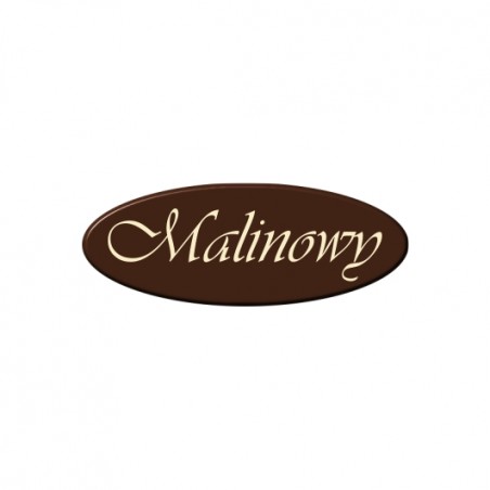 Malinowy - owal 45 mm - 100 szt. w opk. - DCNT