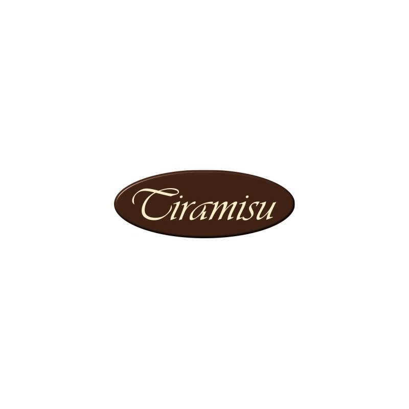Tiramisu - owal 45 mm - 100 szt. w opk. DCNT