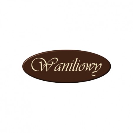 Waniliowy - owal 45 mm - 100 szt. w opk. DCNT