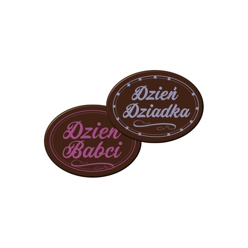 Owal 40x30mm - 40+40szt. - DCN258