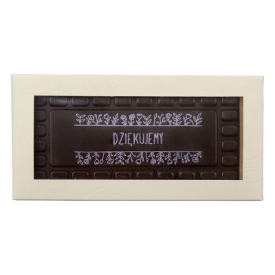 Czekoladowy prezent "DZIĘKUJEMY"- 15szt. tabliczka 157x67mm- CPG1515