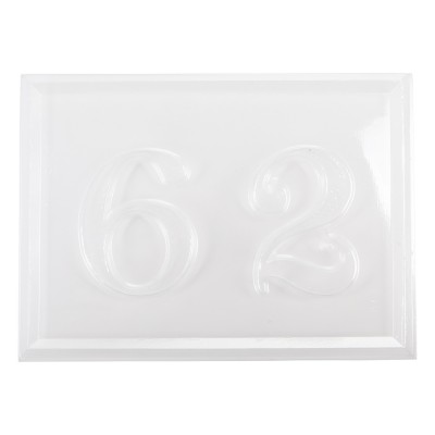 Foremki plastikowe 4 sztuki - Cyfry 12cm - FP1012