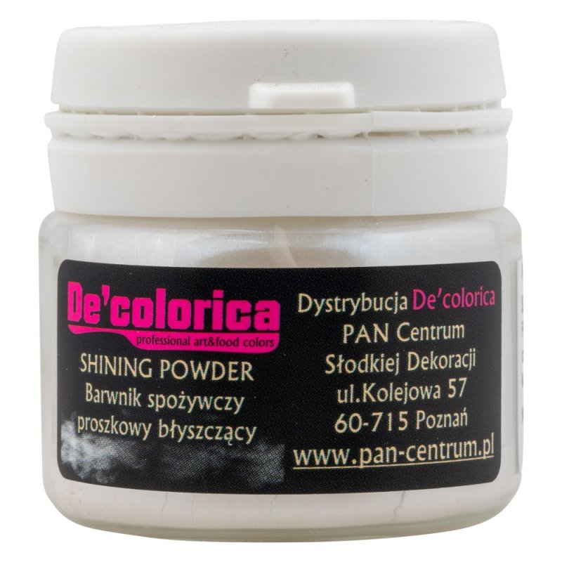 Barwnik pyłowy - srebrny satynowy- 20g - BZM06