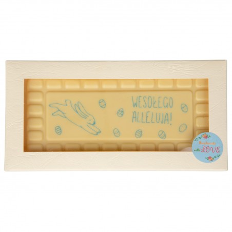Czekoladowy prezent "WESOŁEGO ALELLUJA"-15 szt.- tabliczka 157x67mm- CPG1521B