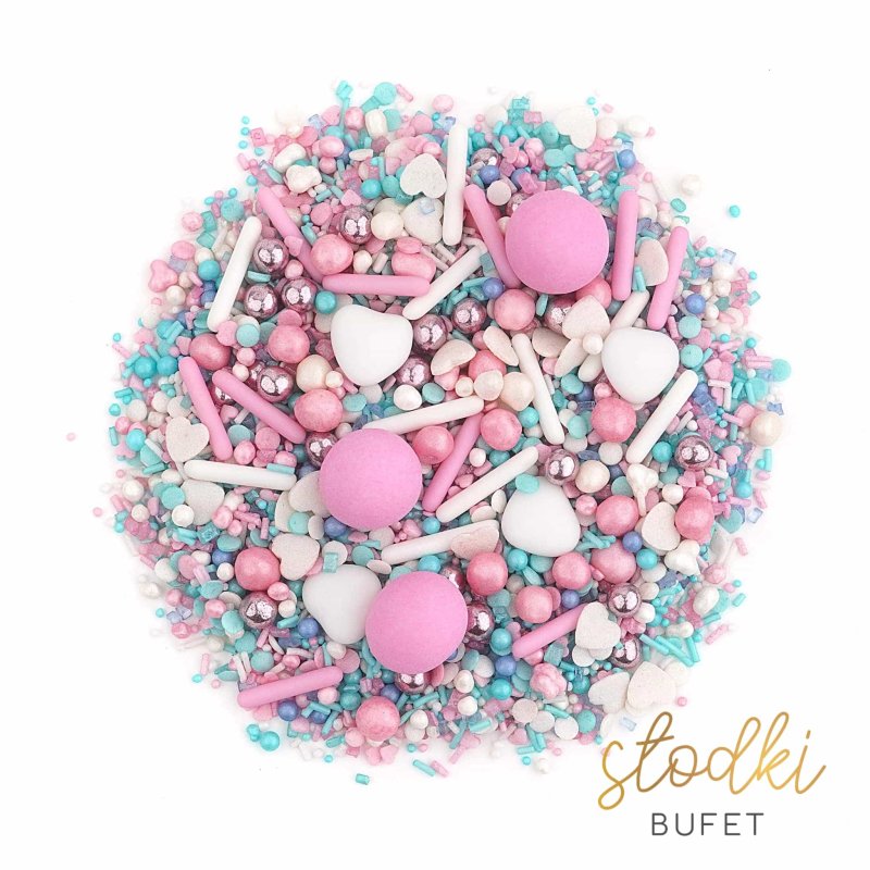 Posypka cukrowa- COTTON CANDY- SŁODKI BUFET PC114