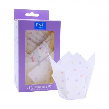 Papilotki do cupcakes  - 24 sztuk - MC508