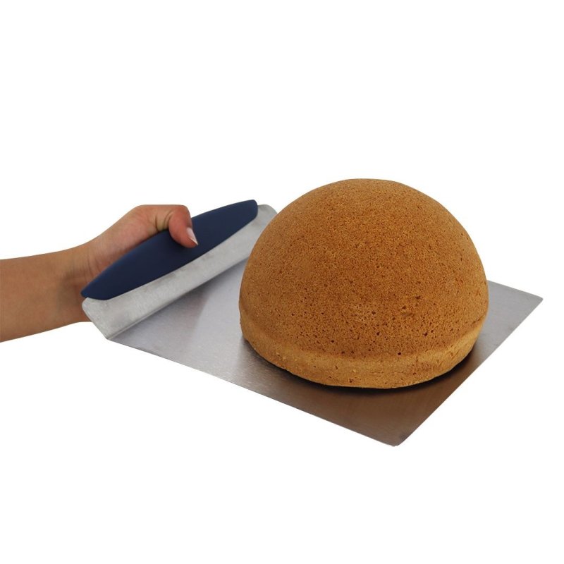 Duża szpatuła/podkładka do ciasta ze stali nierdzewnej 20cm - LT08