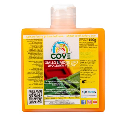 Barwnik do czekolady w płynie - cytrynowy - 150g - BCC5