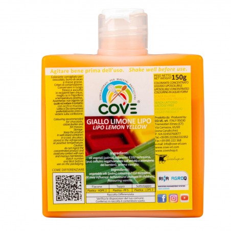Barwnik do czekolady w płynie - cytrynowy - 150g - BCC5