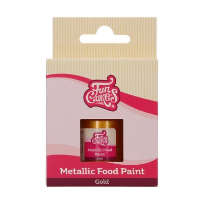 Barwnik metaliczny w paście 30ml - BRM45180- Złoty -gold