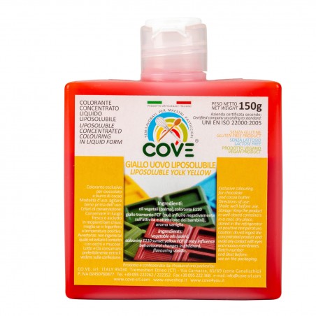 Barwnik do czekolady w płynie - żółty - 150g - BCC3