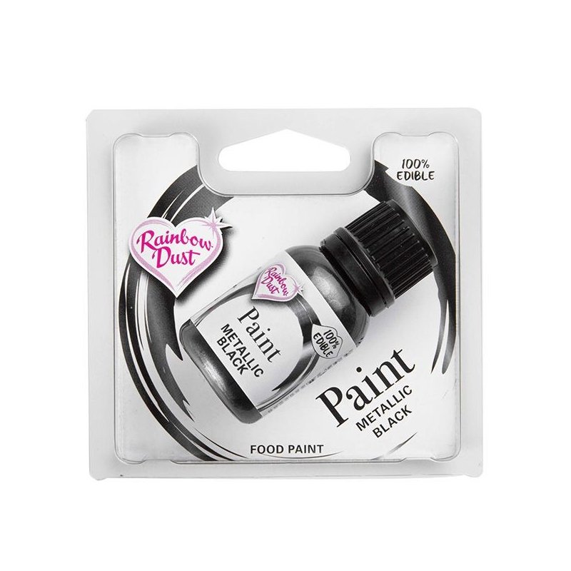 Barwnik metaliczny fluidowy 25ml - BRM23 - Czarny
