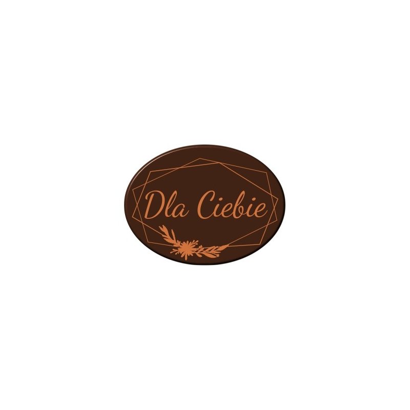 Owal 40x30 mm - 80 szt. - DCN105N