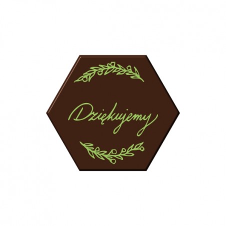 Heksagon 35x40mm - 60szt. - DCN115