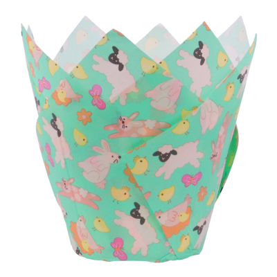 Papilotki do cupcakes - wys. 9cmm - 24 sztuk - MC013