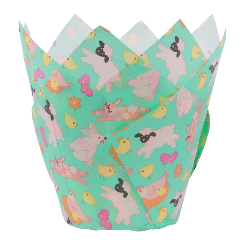 Papilotki do cupcakes - wys. 9cmm - 24 sztuk - MC013