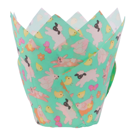 Papilotki do cupcakes - wys. 9cmm - 24 sztuk - MC013
