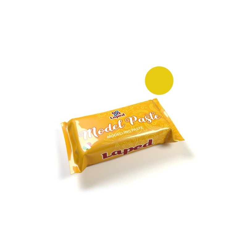 Masa cukrowa/lukier plastyczny Model Paste-żółta-1kg-MPZO