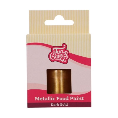 Barwnik metaliczny w paście 30ml - Złoty ciemny-dark gold - BRM45185