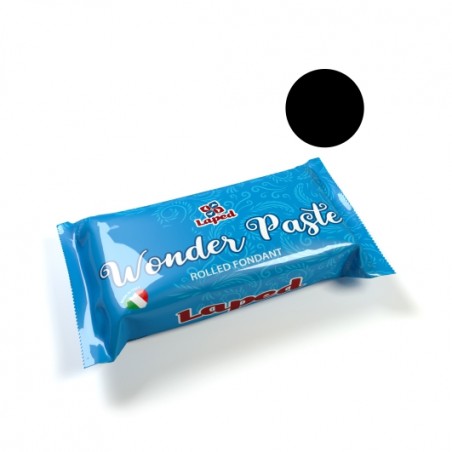 Masa cukrowa/lukier plastyczny Wonder Paste czarna 1kg WPCA
