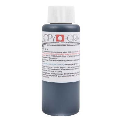 Barwnik czarny 100ml do uzupełniania - BD104