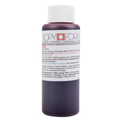 Barwnik czerwony 100ml do uzupełniania -  BD102